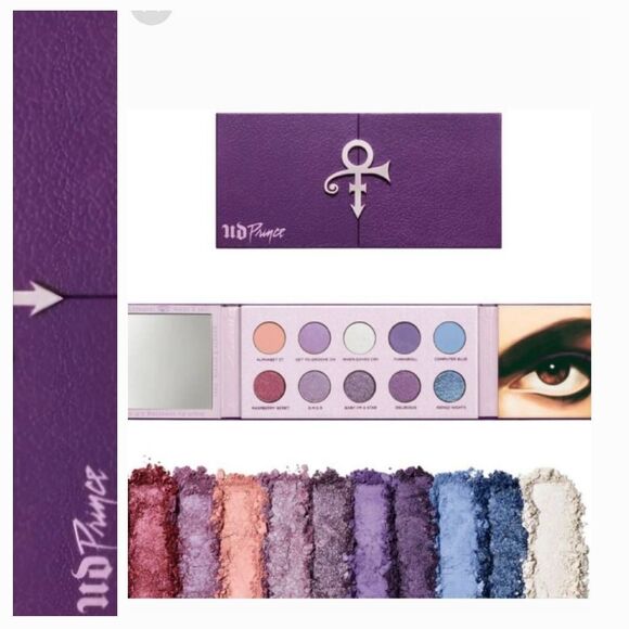 Urban Decay X Prince Let's Go Crazy Eyeshadow Palette - Picture 1 of 7
